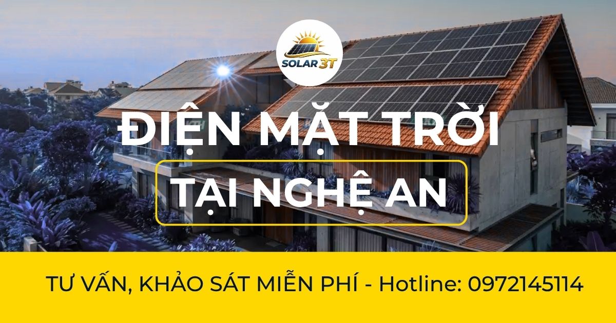Tư Vấn, Khảo Sát & Thi Công Điện Mặt Trời Trọn Gói Tại Nghệ An