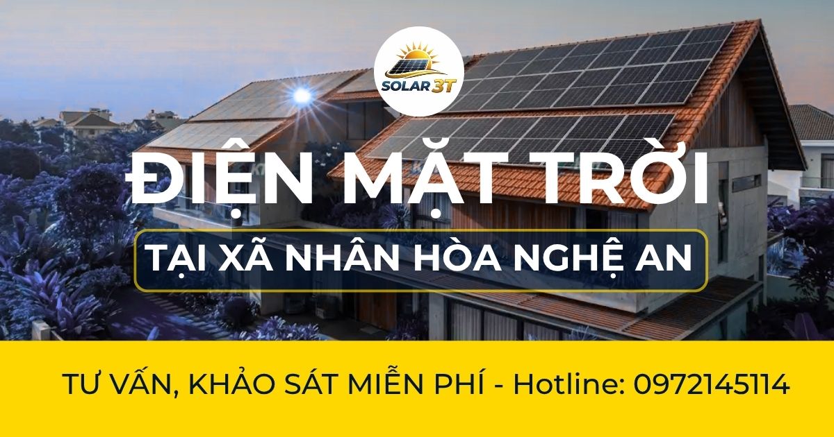 Tư Vấn, Khảo Sát & Thi Công Điện Mặt Trời Trọn Gói Tại nhân hòa Nghệ An (1)