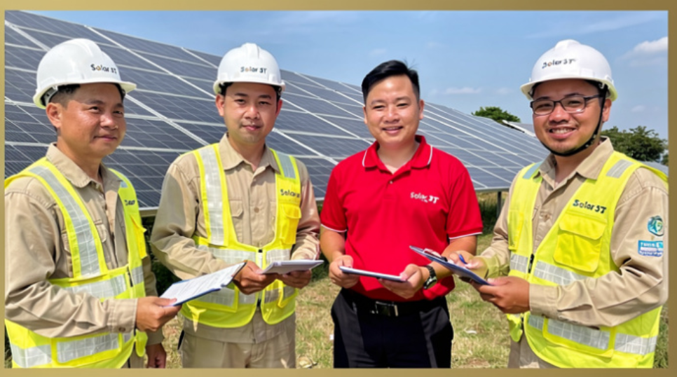 Hình minh họa đội ngũ Solar3T Nghệ An